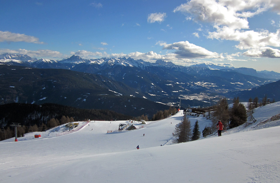 Gitschberg Jochtal: panorama invernale