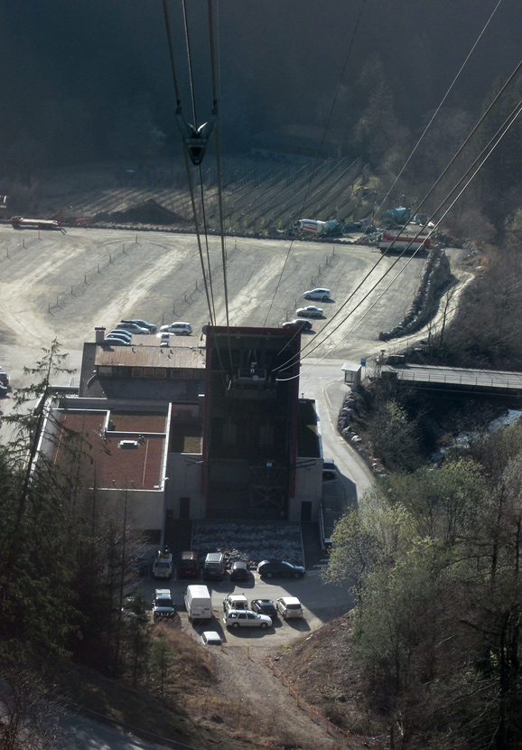 partenza funivia di Merano 2000