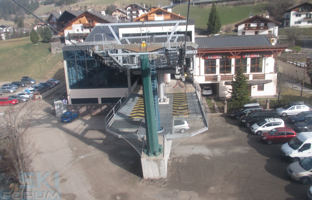 santa cristina parcheggi cabinovia