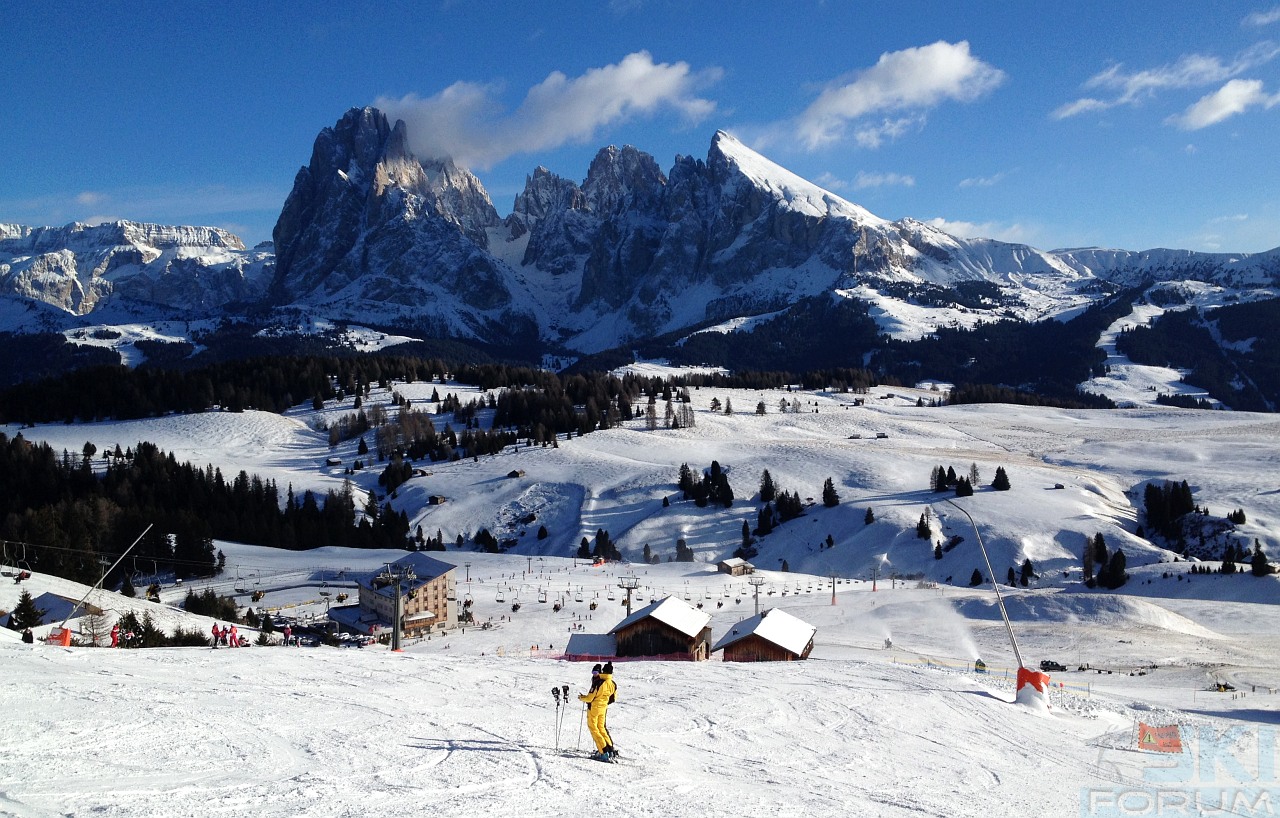 panorama siusi sassolungo