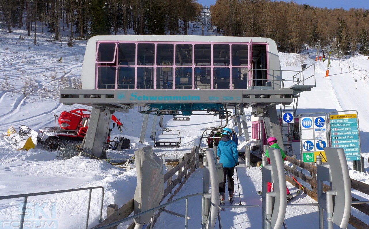 Stazione di valle seggiovia Schwemmalm