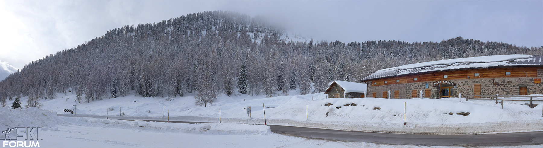 foto malga vallazza inverno