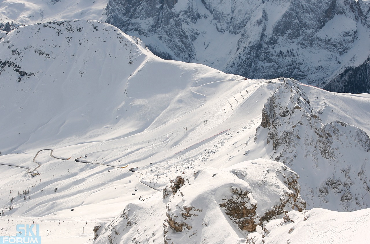 panoramica piste belvedere