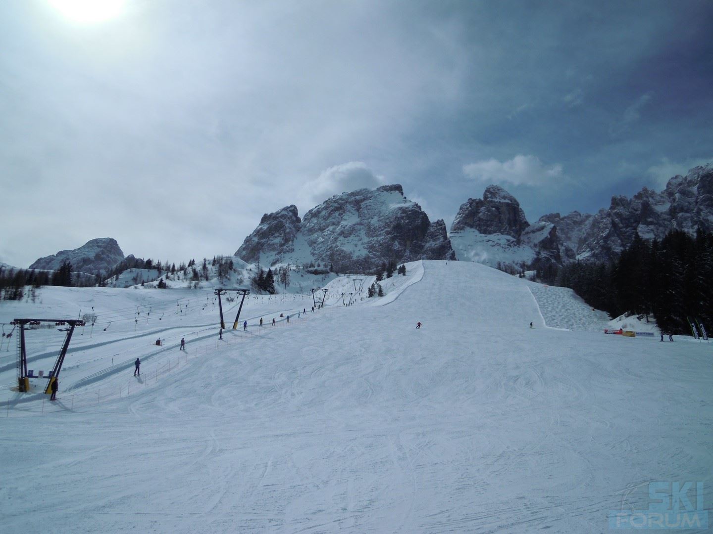 Skilift passo monte Croce - Tre Cime Dolomiti