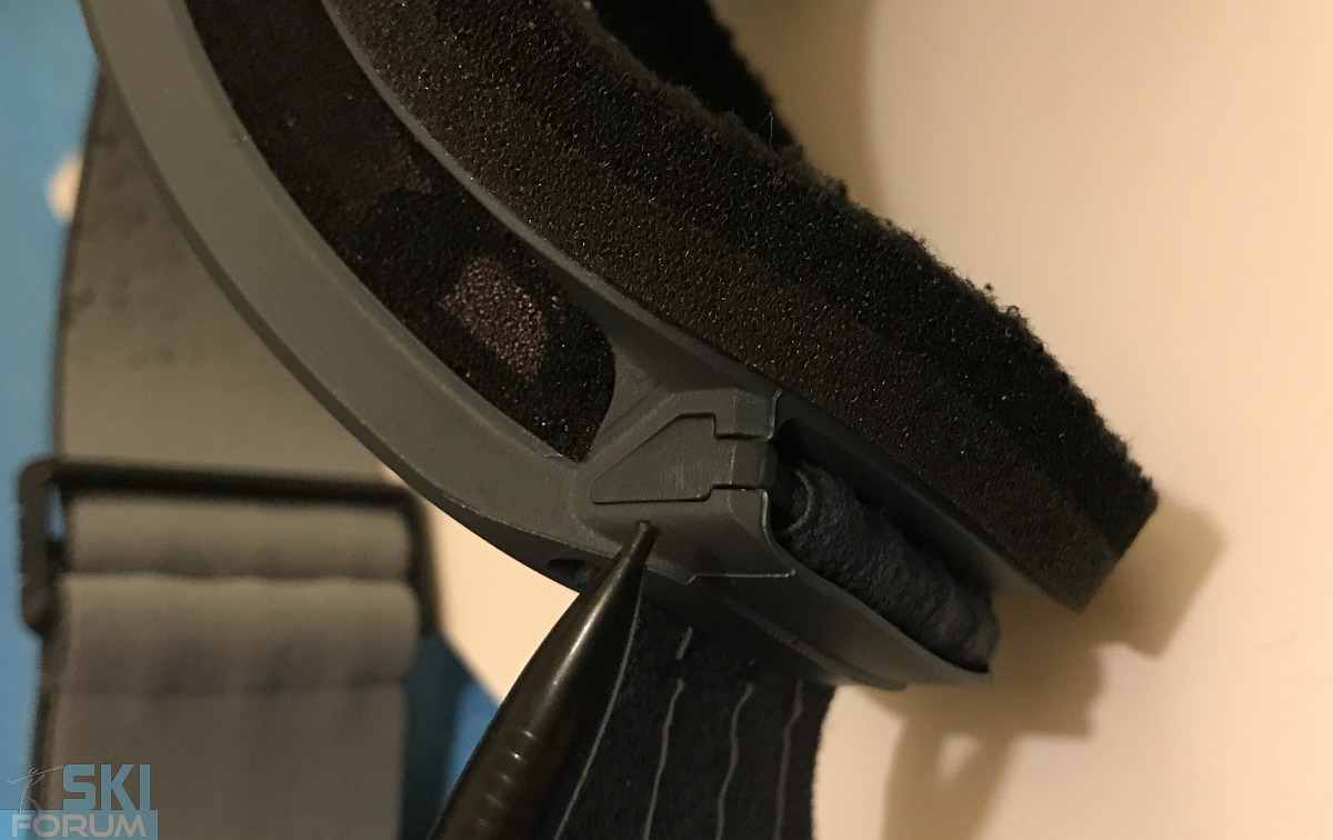 Fissaggio fascia elastica