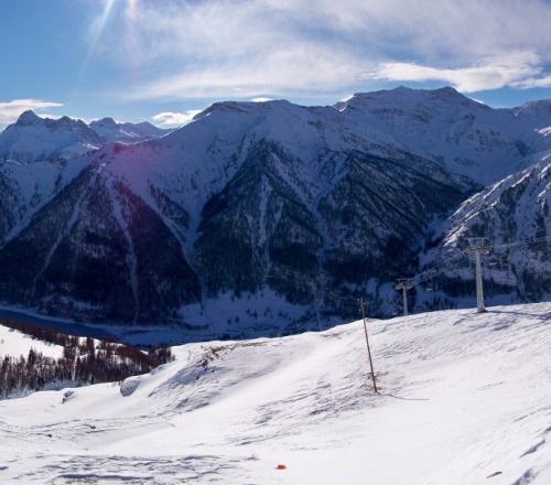 Skiarea di Pontechianale - Alta Valle Varaita, sciare in Piemonte