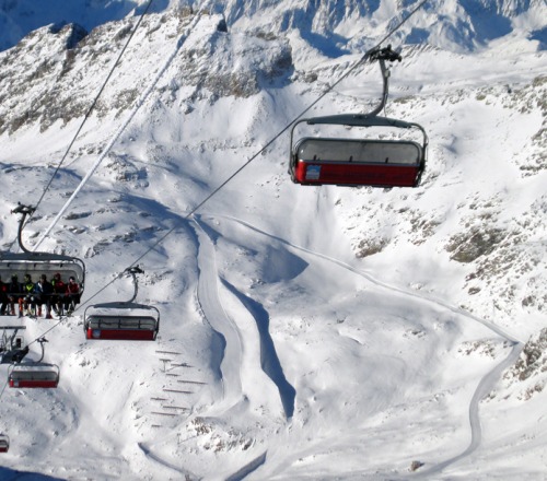 Mölltaler gletscher, sciare a 3000m di quota sul più grande ghiacciaio della Carinzia