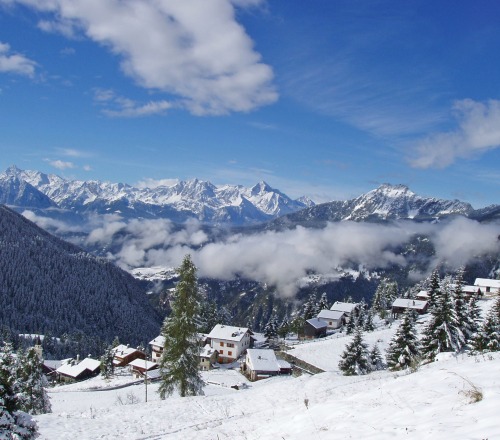 Chamois, sciare lontano dal traffico in Valle d'Aosta