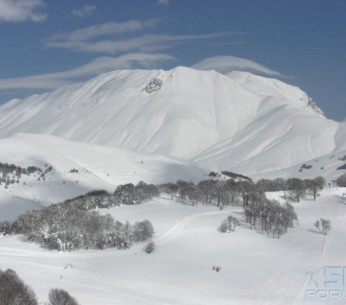 Forca Canapine, sciare nelle Marche