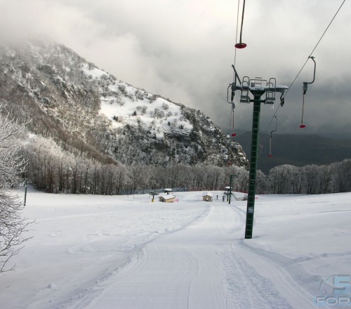 Pintura di Bolognola, sciare nelle Marche