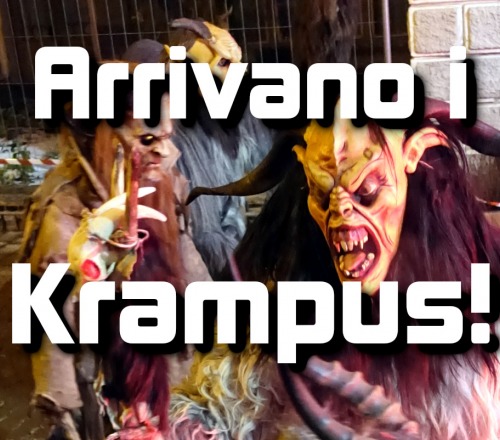 Immagini e storia dei Krampus i temibili mostri delle Alpi