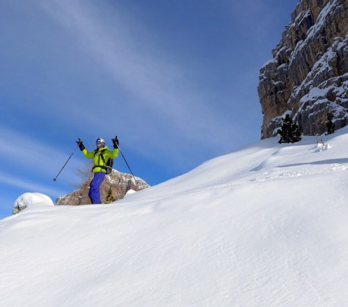 10 e più itinerari freeride a portata di impianti in Dolomiti Superski