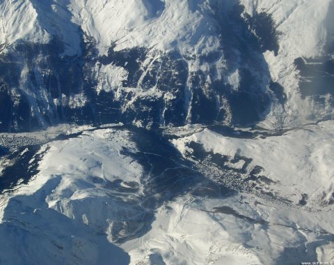 Madesimo panoramica aerea
