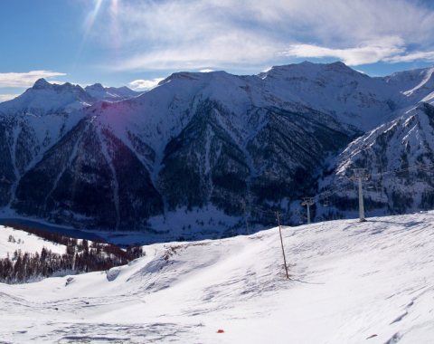 Pontechianale panoramica