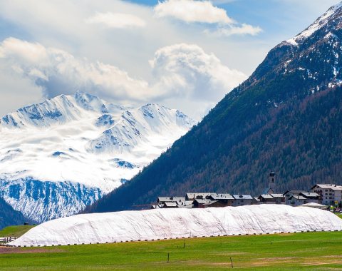Snowfarming a Livigno