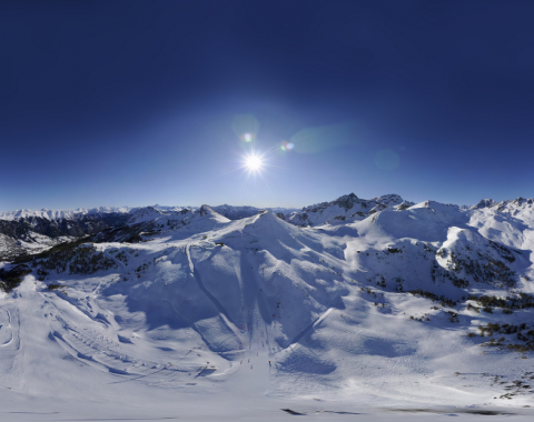 Panoramica comprensorio Serre Chevalier