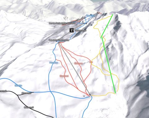 Nuovi impianti e piste La Rosiere