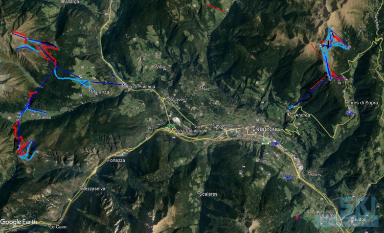 Skiarea della Valle Isarco