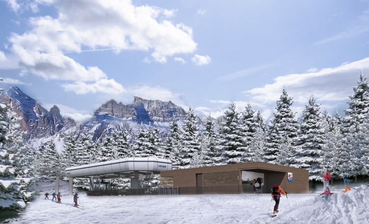 Stazione a monte cabinovia Son dei Prade-Bai de Dones