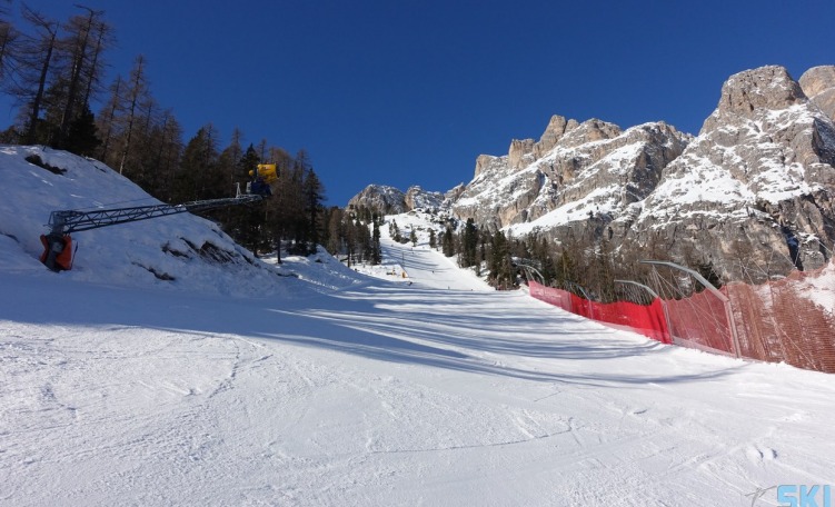 Piste sci Cortina