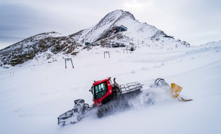 Prima neve sul Kitzsteinhorn