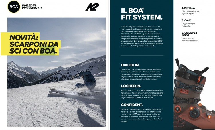 K2 scarpone Recon 130 BOA