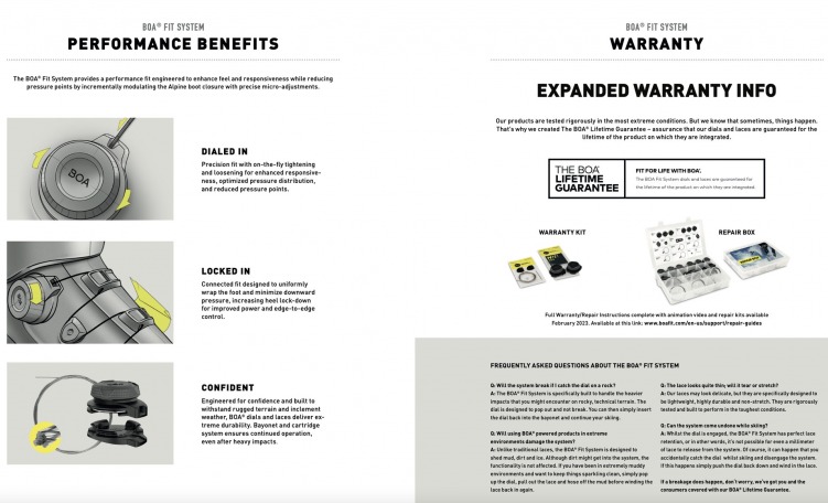 K2 scarpone Recon 130 BOA