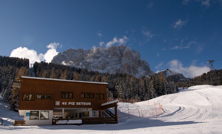 anteprima Seggiovia quadriposto Piz Seteur al Plan de Gralba in Val Gardena