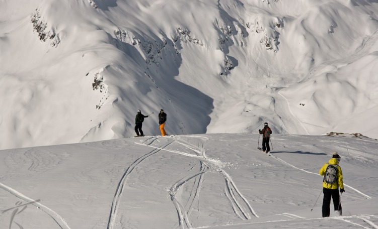 Freeski a Zurs