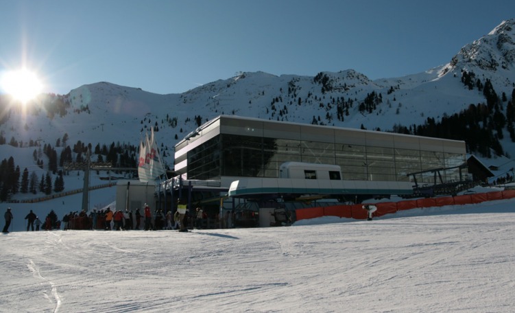 anteprima Cabinovia Speikboden, l'impianto principale del comprensorio del Monte Spicco