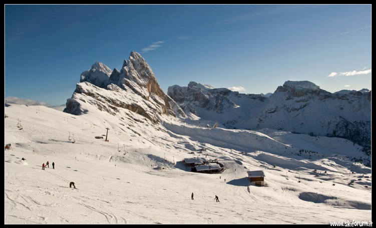 Sciare in Val Gardena