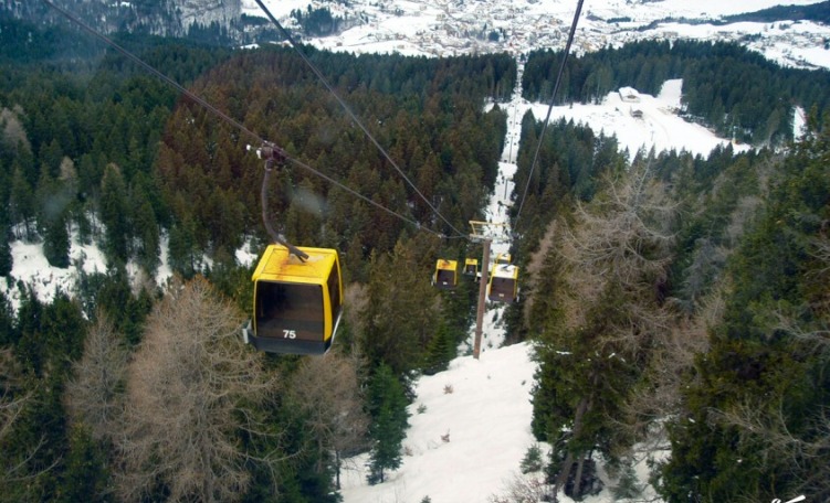 anteprima Cabinovia esaposto Andalo - Doss Pel&agrave;