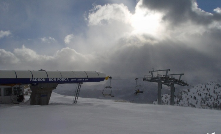 anteprima Recensione seggiovia Padeon - San Forca - Skiarea Cristallo