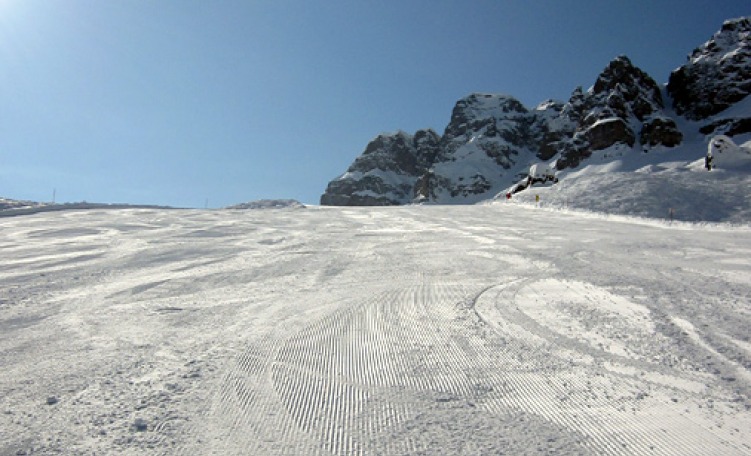 anteprima Pista Salere, un tracciato di media difficolt&agrave; tra le magnifiche piste di Arabba - Porta Vescovo
