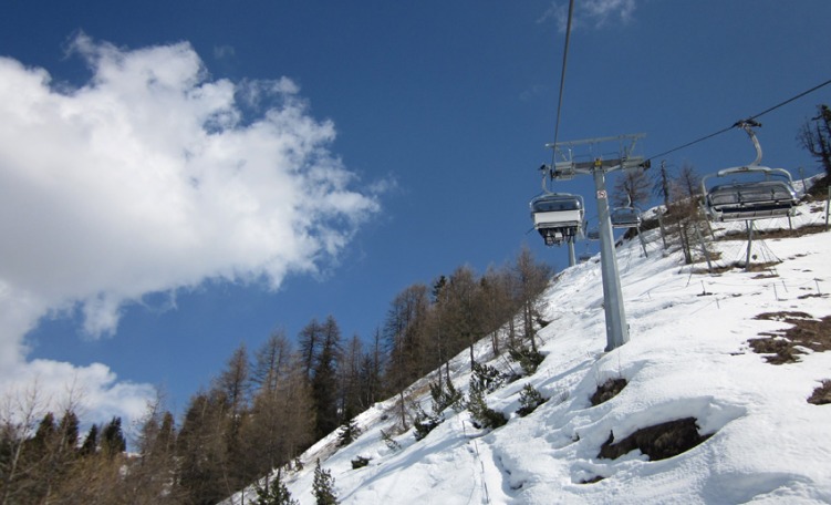 anteprima Seggiovia Arlara, comoda quadriposto da Corvara in Badia al Piz Arlara