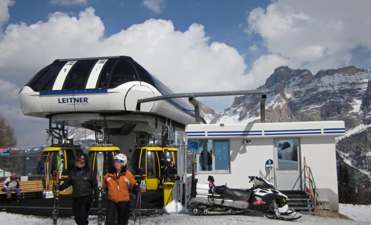 anteprima Cabinovia del Piz Sorega a San Cassiano in Alta Badia