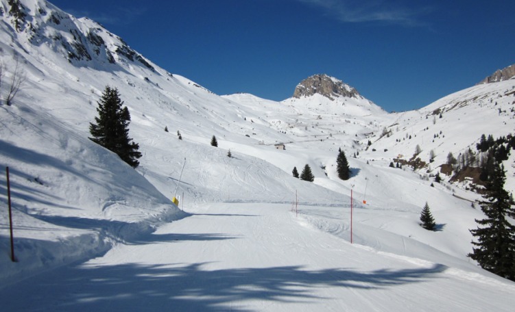 anteprima Pista di collegamento Alpenrose tra Arabba Porta Vescovo e Passo Pordoi