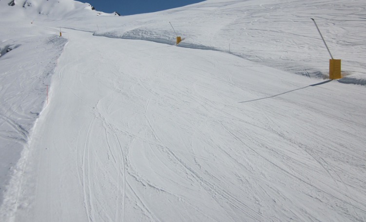 anteprima Recensione della pista in Val Giumela, collegamento tra il Ciampac e il Buffaure in Val di Fassa