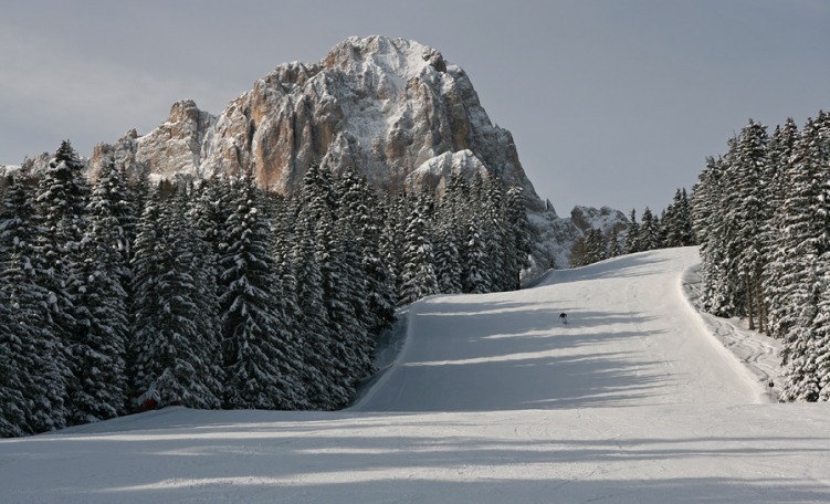 anteprima Pista Ciampinoi 3: una delle piste pi&ugrave; tecniche della Val Gardena