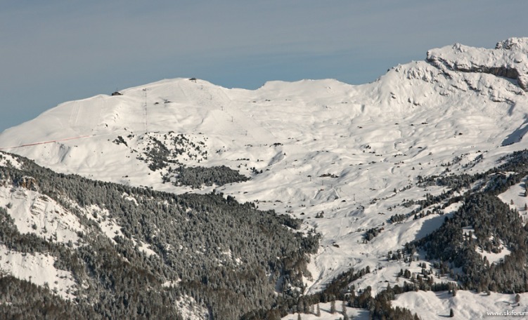 Seceda innevato