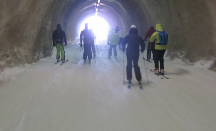 Skitunnel di Soelden