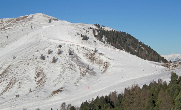 anteprima Pista Le cune: una bella pista rossa di Bellamonte - Alpe Lusia
