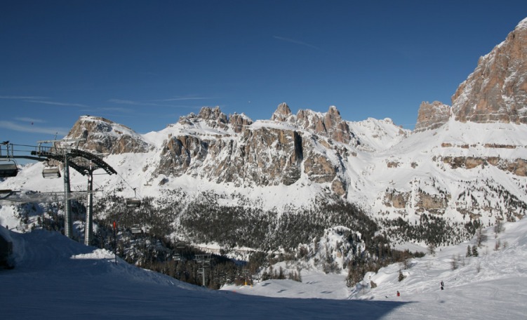 anteprima Recensione della pista rossa 5 Torri di Cortina d'Ampezzo