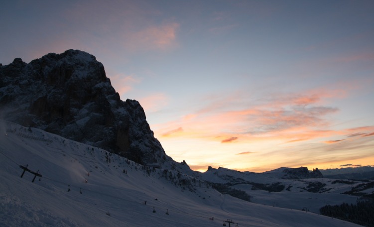 Tramonto Sassolungo