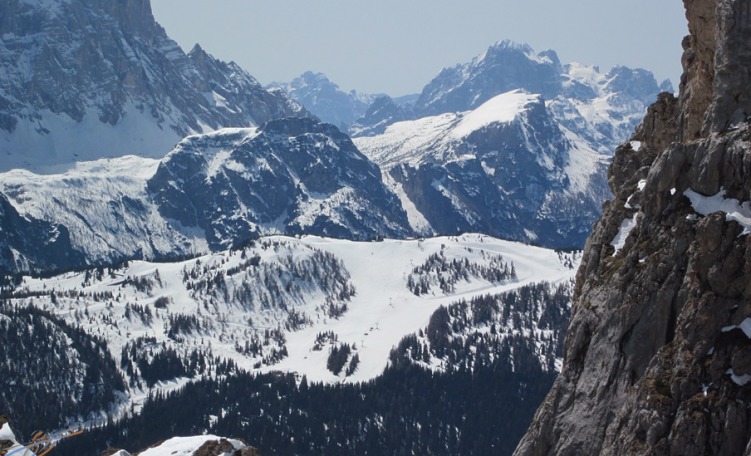 Panoramica piste Selva di Cadore