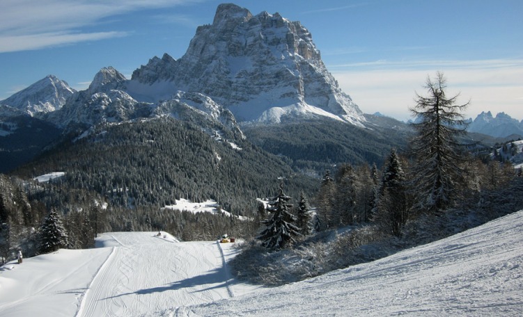 anteprima Pista Salere dello Ski Civetta: più di 3 km di neve perfetta e curvoni nei boschi di Selva di Cadore