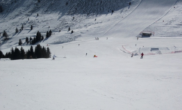 anteprima Pista Sonnenhang (Hinterberg 3), una bella pista rossa del comprensorio di Jochtal