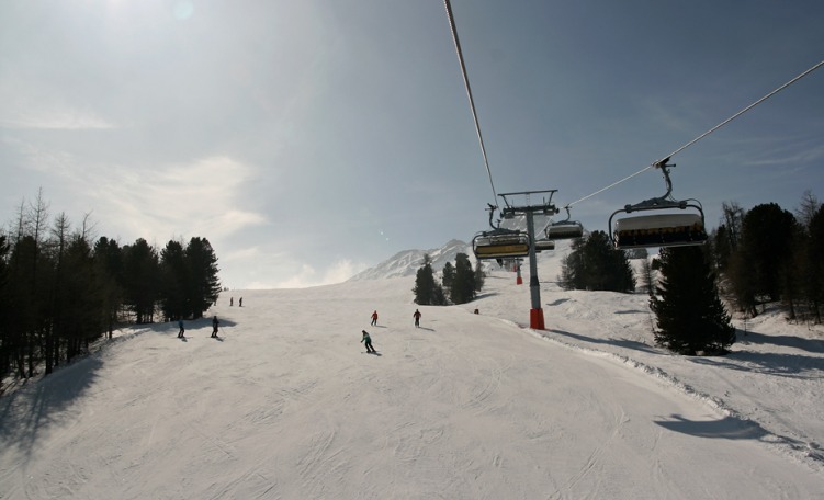 Sulla seggiovia Jochbahn