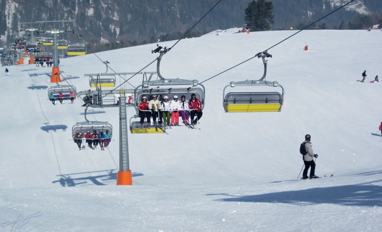 Sciare al Passo Resia