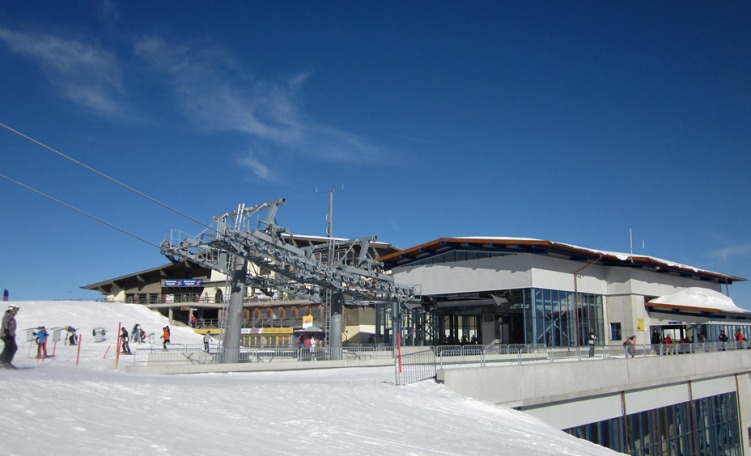 anteprima Cabinovia CA10 Gefrorene Wand di Hintertux in Zillertal, Tirolo